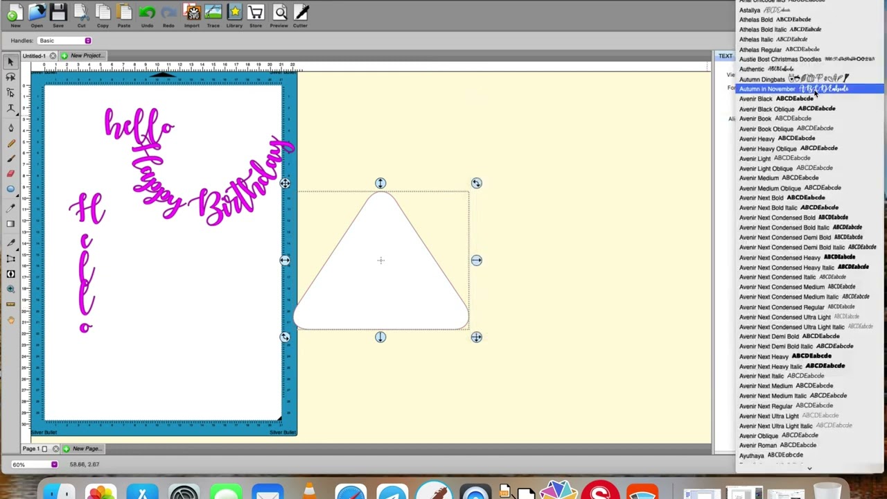 Sure Cuts A Lot Text to Path