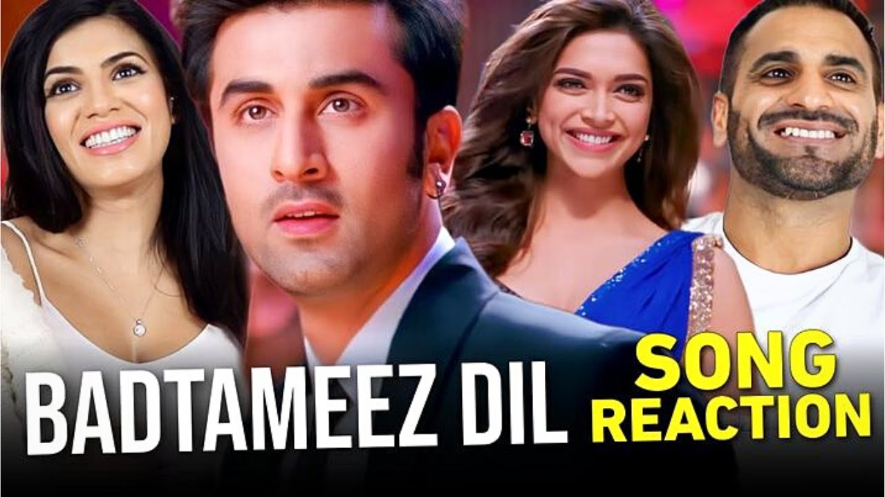 Badtameez Dil Reaction | Yeh Jawaani Hai Deewani | PRITAM | Ranbir Kapoor, Deepika Padukone