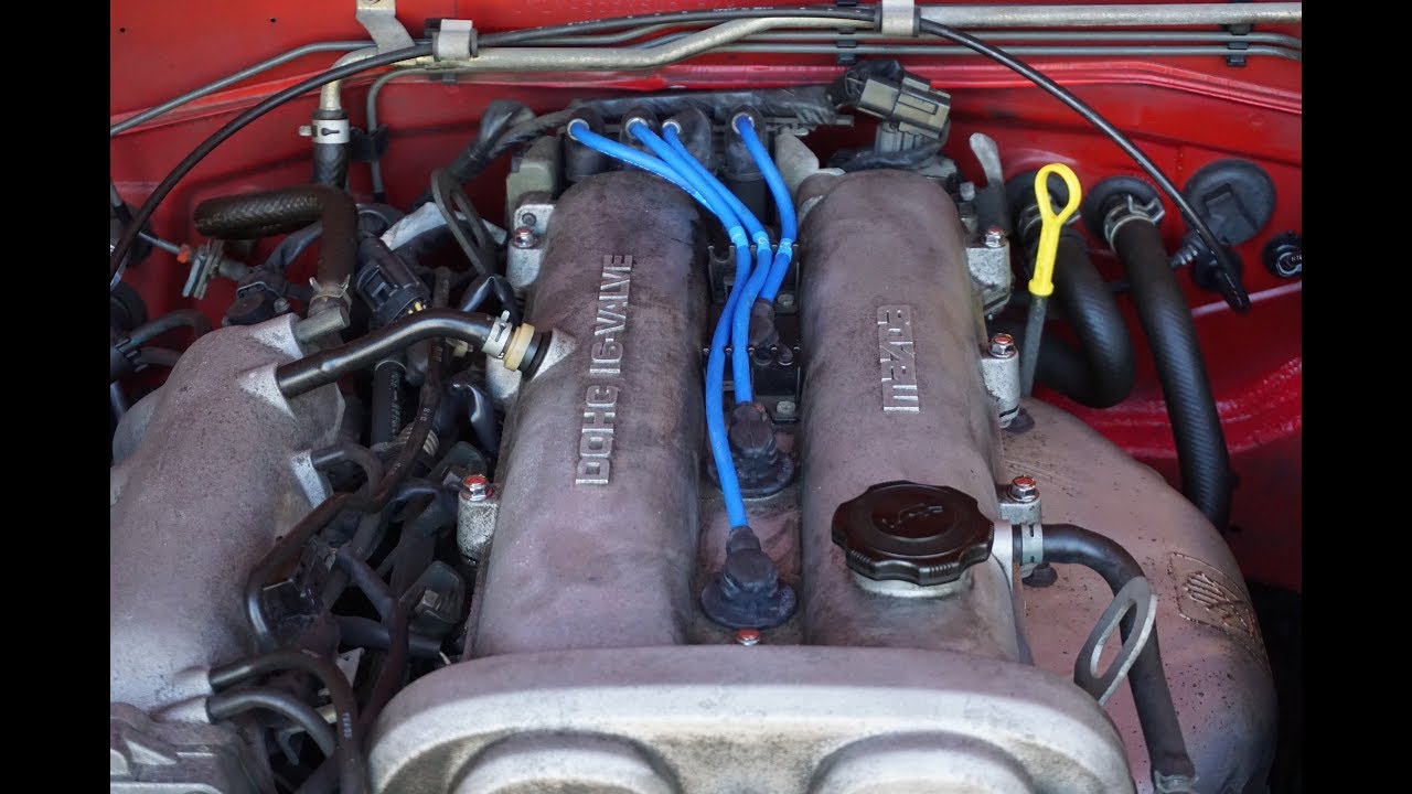 New Spark Plugs and Wires For The Miata