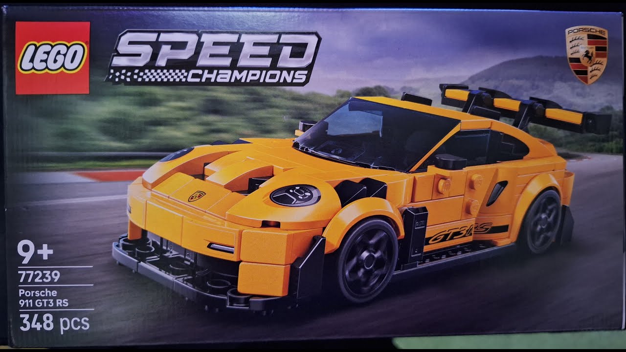 LEGO Speed Champions | Supersamochód Porsche 911 GT3 RS #77239 | Składanie