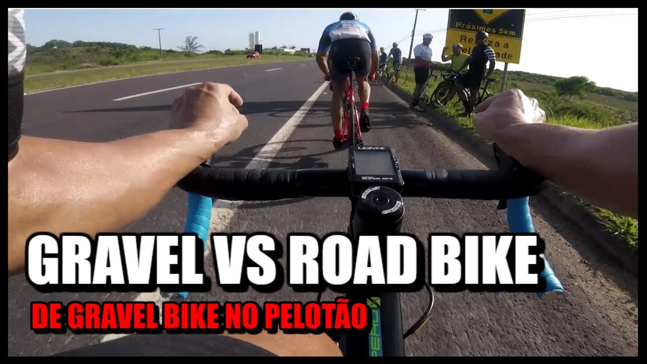 GRAVEL BIKE vs ROAD BIKE "SPEED"