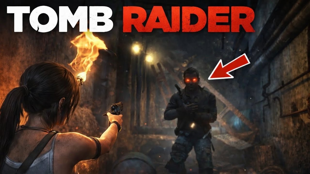 Insane Underground Fight in Tomb Raider!Android Gameplay Chapter9#tombraider #gaming #gameplay#games
