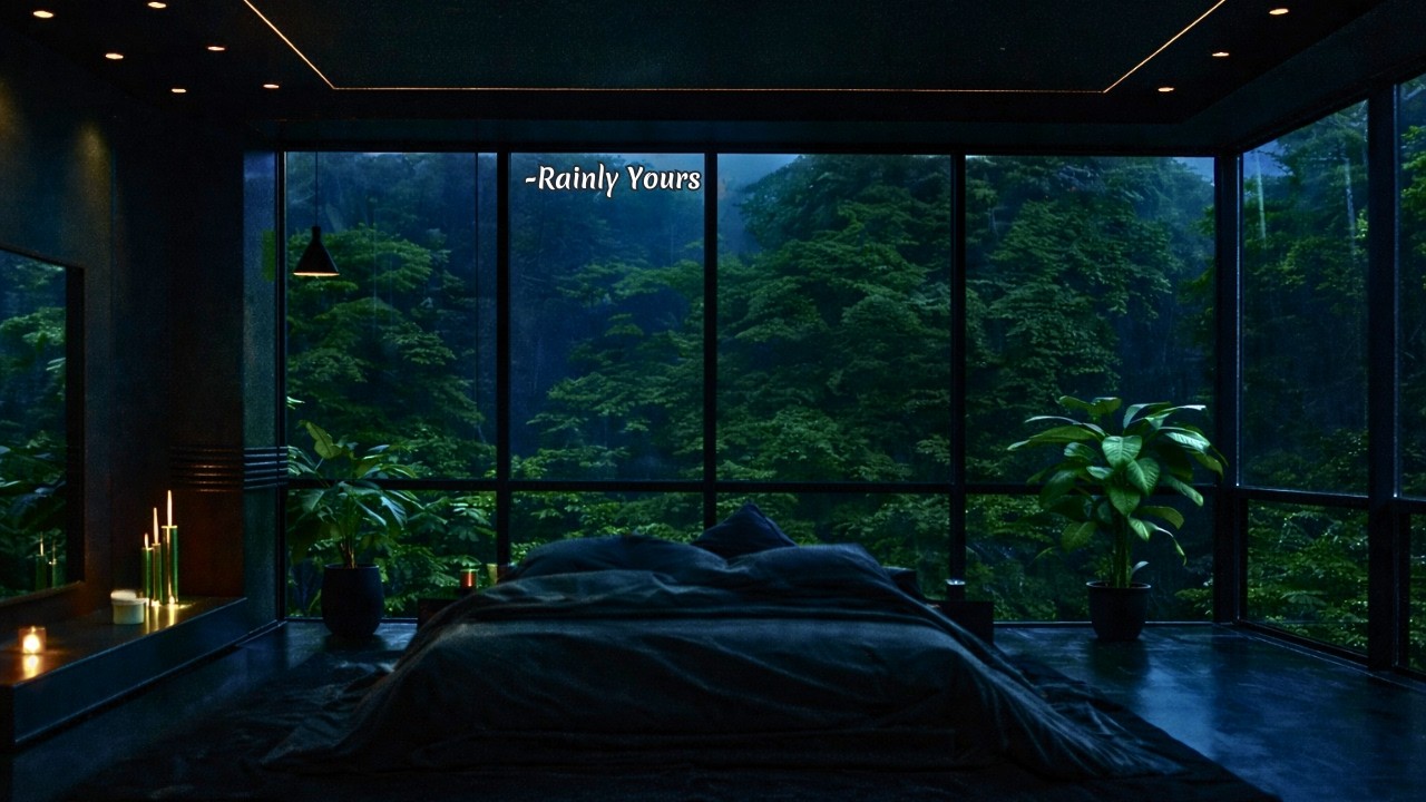 Rain Sounds for Deep Sleep (3 Hours) | Continuous Steady Rain (No Thunder, No Music)