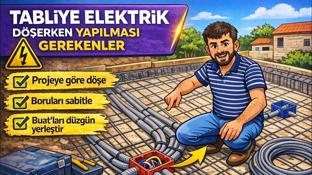 Tabliye Elektrik Tesisatı Nasıl Yapılır? | Usta Anlatımı