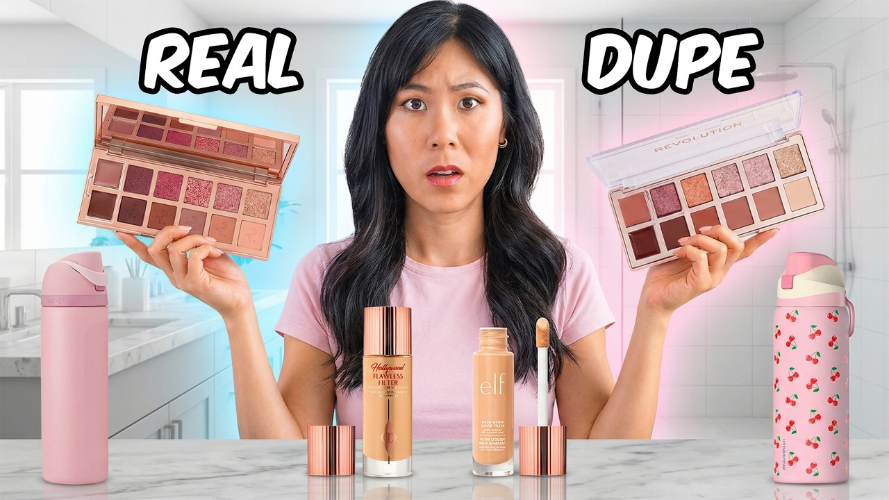 I Tested the MOST EXPENSIVE Viral Products vs CHEAP Dupes! 👠