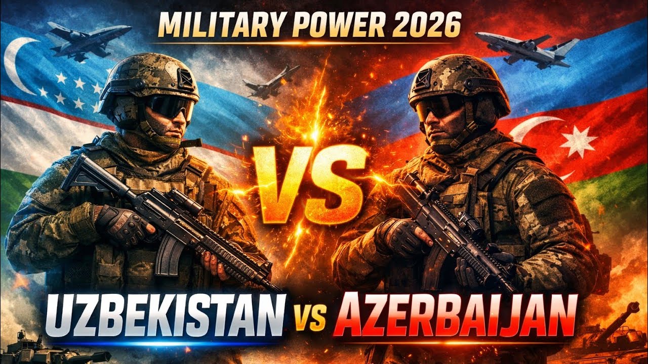 🇺🇿 Oʻzbekiston vs  Ozarbayjon Harbiy Kuchlari 2026 | 🇦🇿 Ozarbayjon vs Oʻzbekiston Toʻliq Taqqoslash