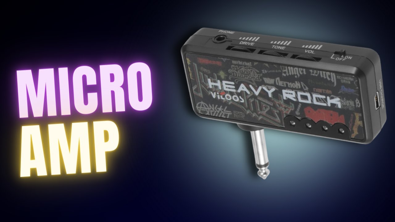 Amplificador de fone de ouvido Heavy Rock para guitarra