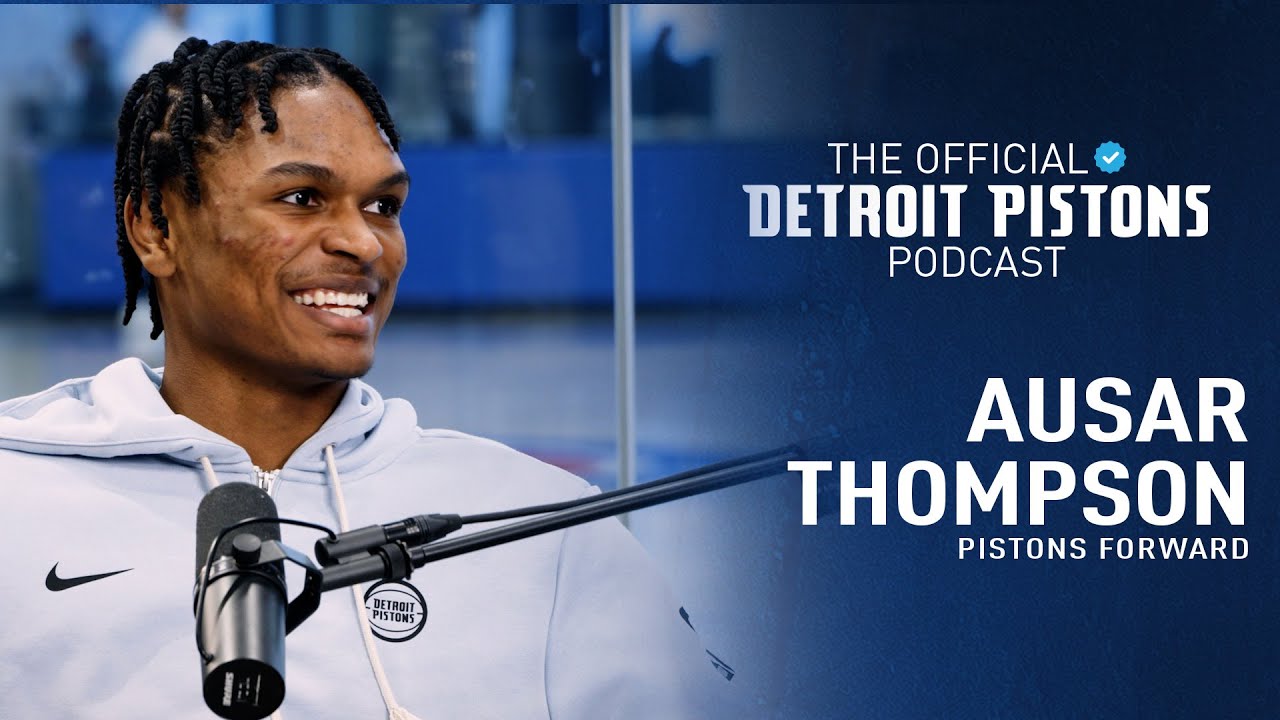 Rising Star Ausar 'XLNC' Thompson Talks NBA Journey & Year 2 Goals | Detroit Pistons Podcast S2 E4