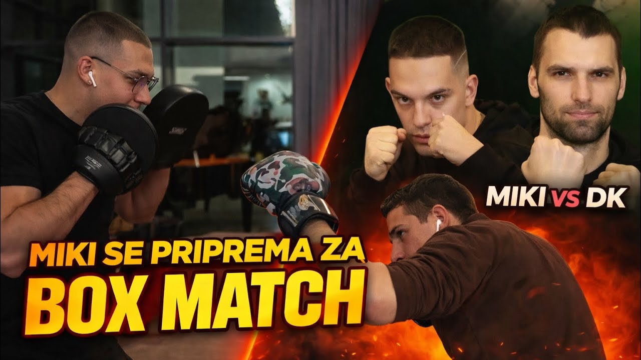BAKA I MIHAJLOD MADIC SE SPREMAJU ZA BOX MATCH