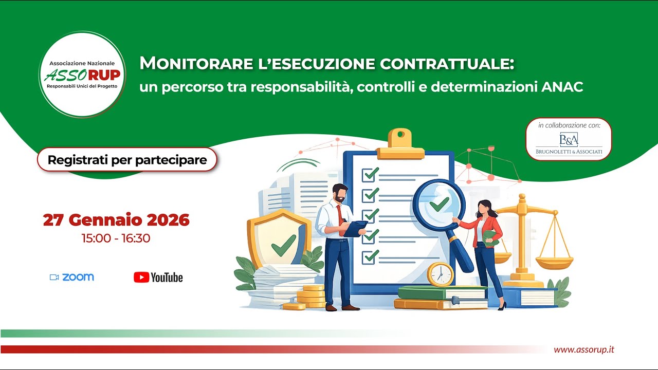Monitorare l’esecuzione contrattuale