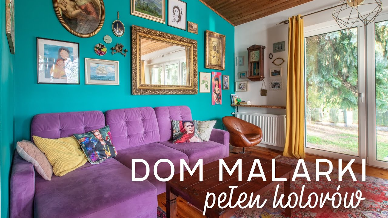 Kolorowy DOM MALARKI | HOME TOUR