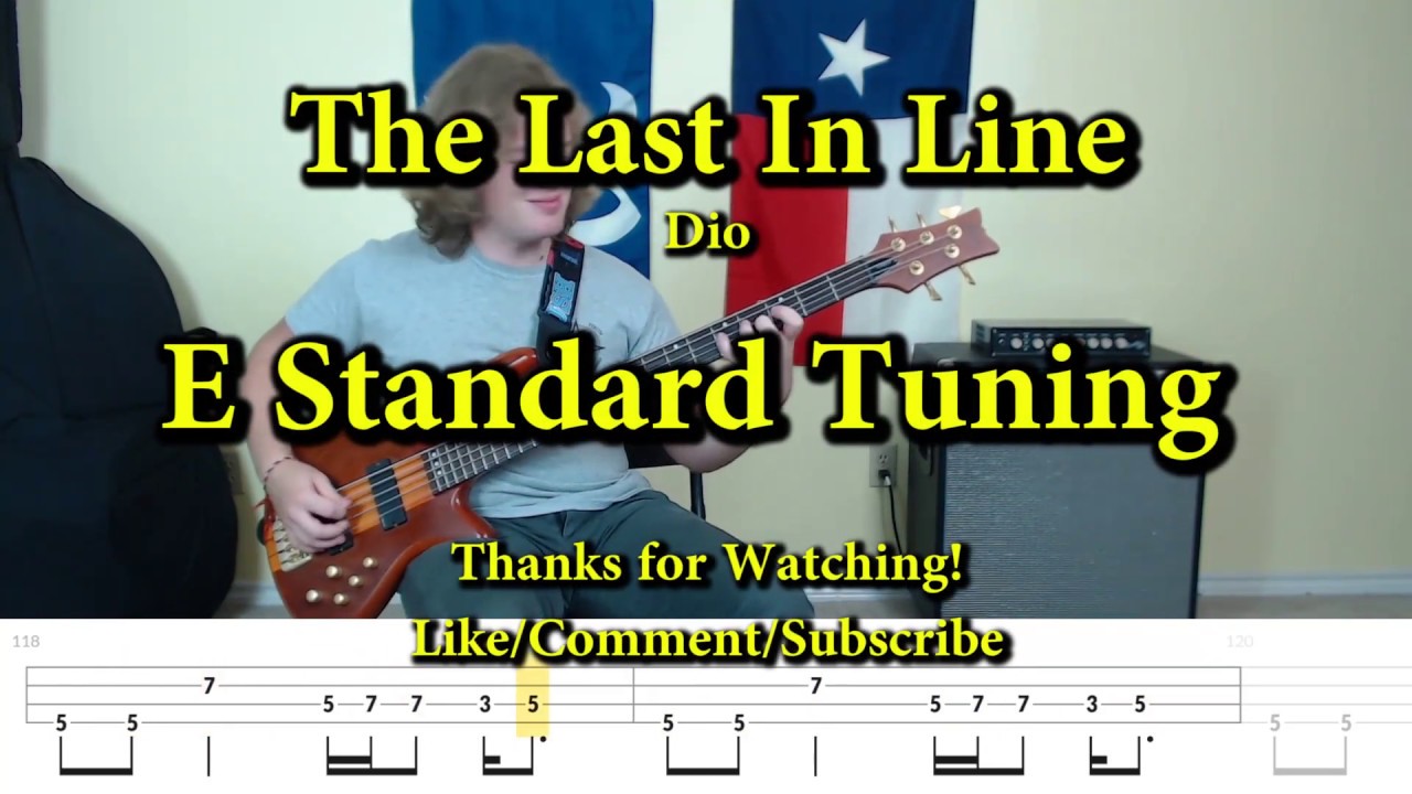 The Last In Line - Dio (Bass Cover with Tabs)