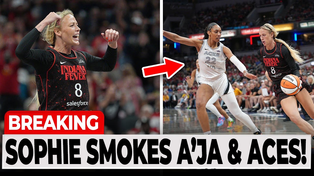 Caitlin Clark FIRED UP Over RED HOT Sophie Cunningham As Indiana Fever DOMINATE A’Ja Wilson LV Aces