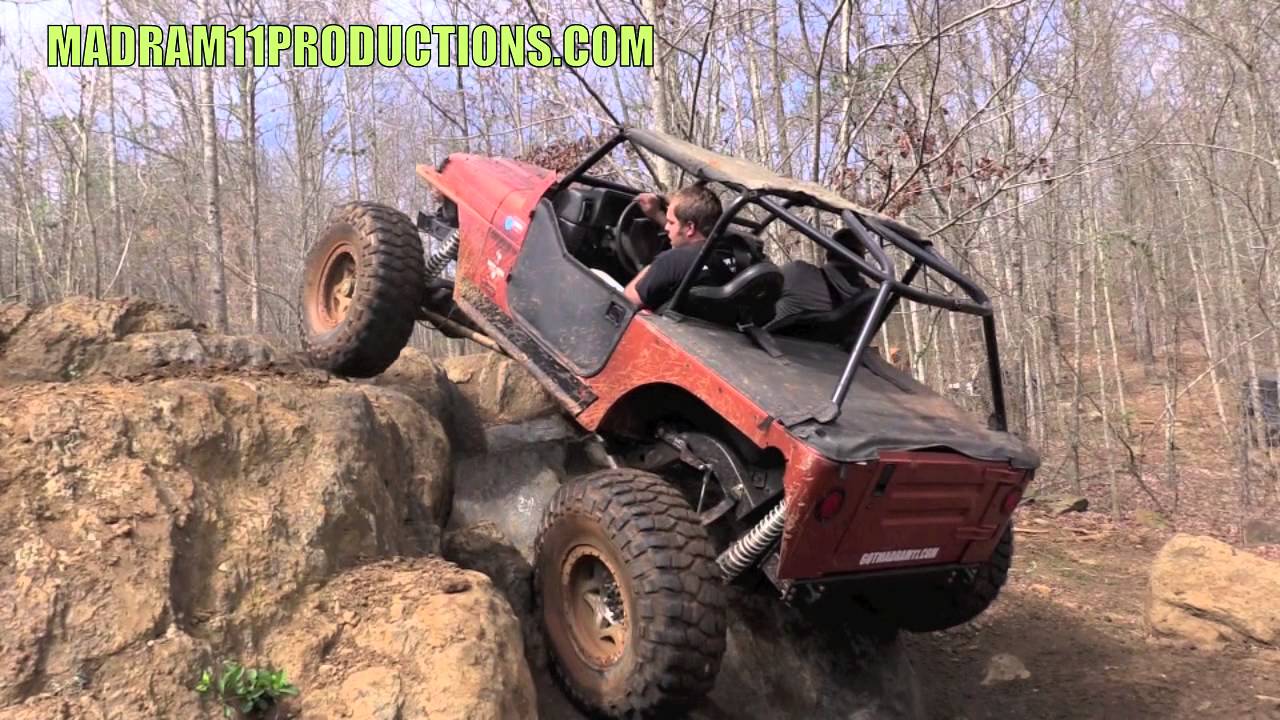 V8 JEEP TJ ON 1 TONS and 39" BFG KRAWLERS