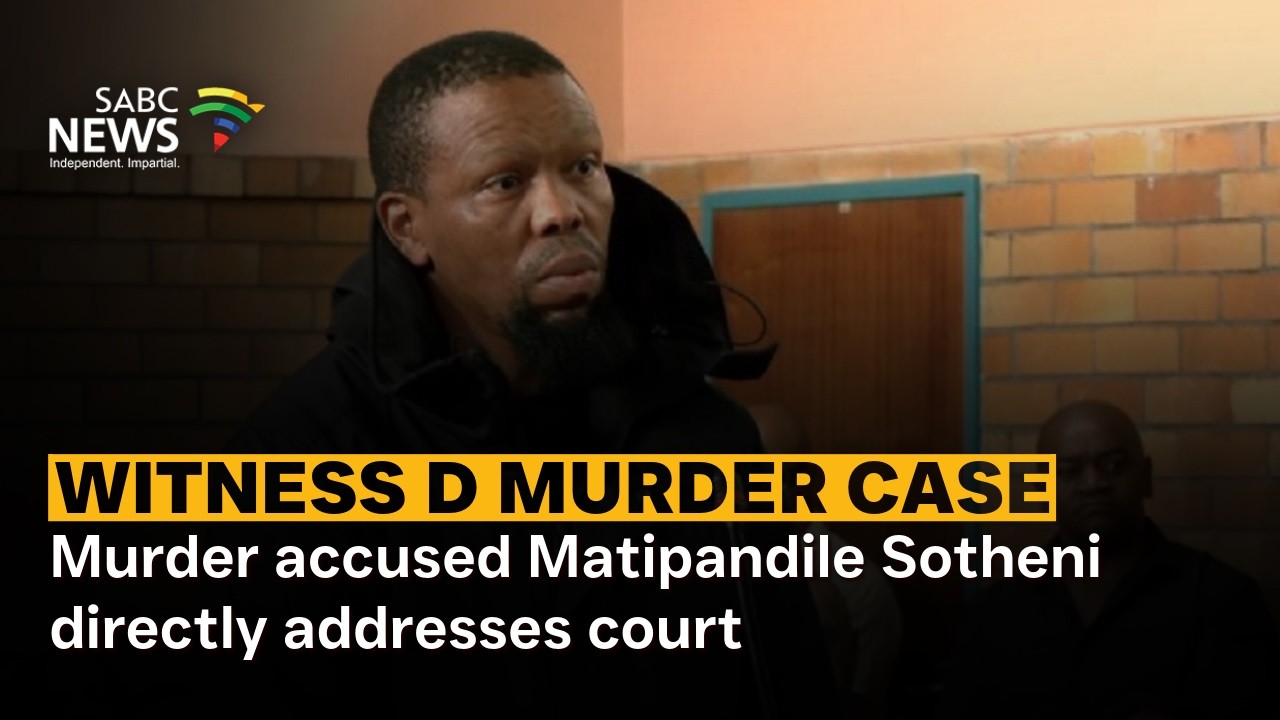 Обвиняемый в убийстве Матипандиле Сотени напрямую обращается к суду.