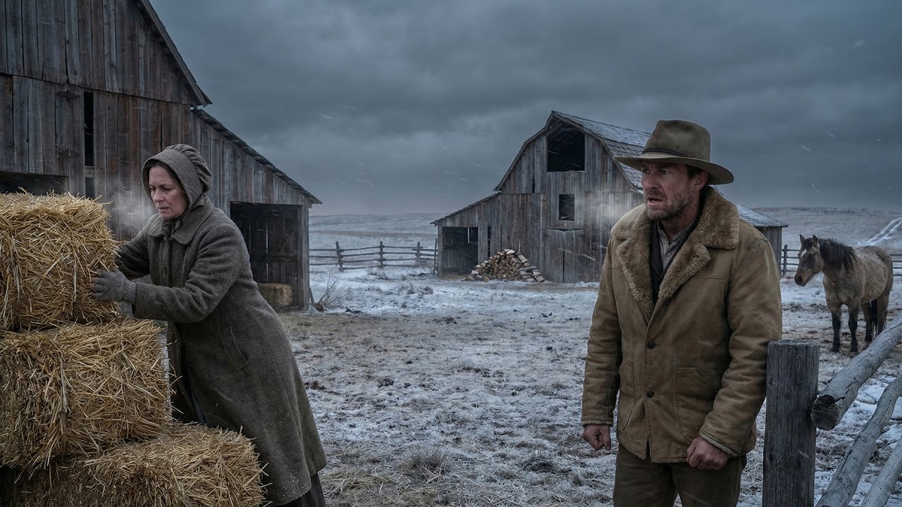 They Mocked Her Straw-Wrapped Barn… Then Their Firewood Froze Like Stone