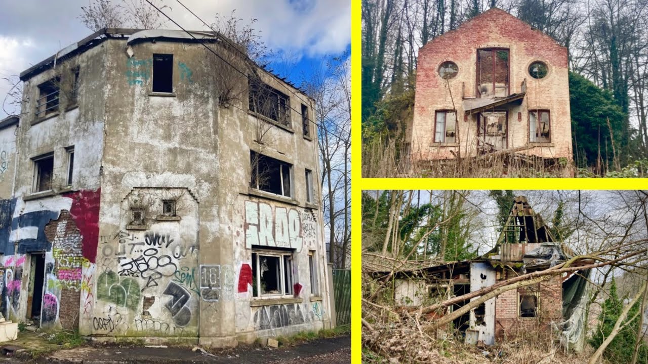 Urbex #66 Compilation d&rsquo;&eacute;tranges maisons abandonn&eacute;s