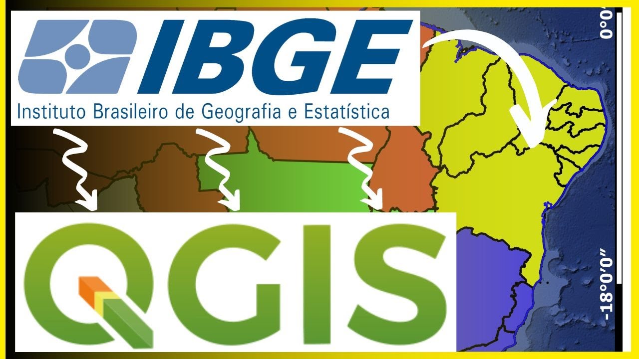 Como baixar MAPAS no IBGE e abrir no QGIS