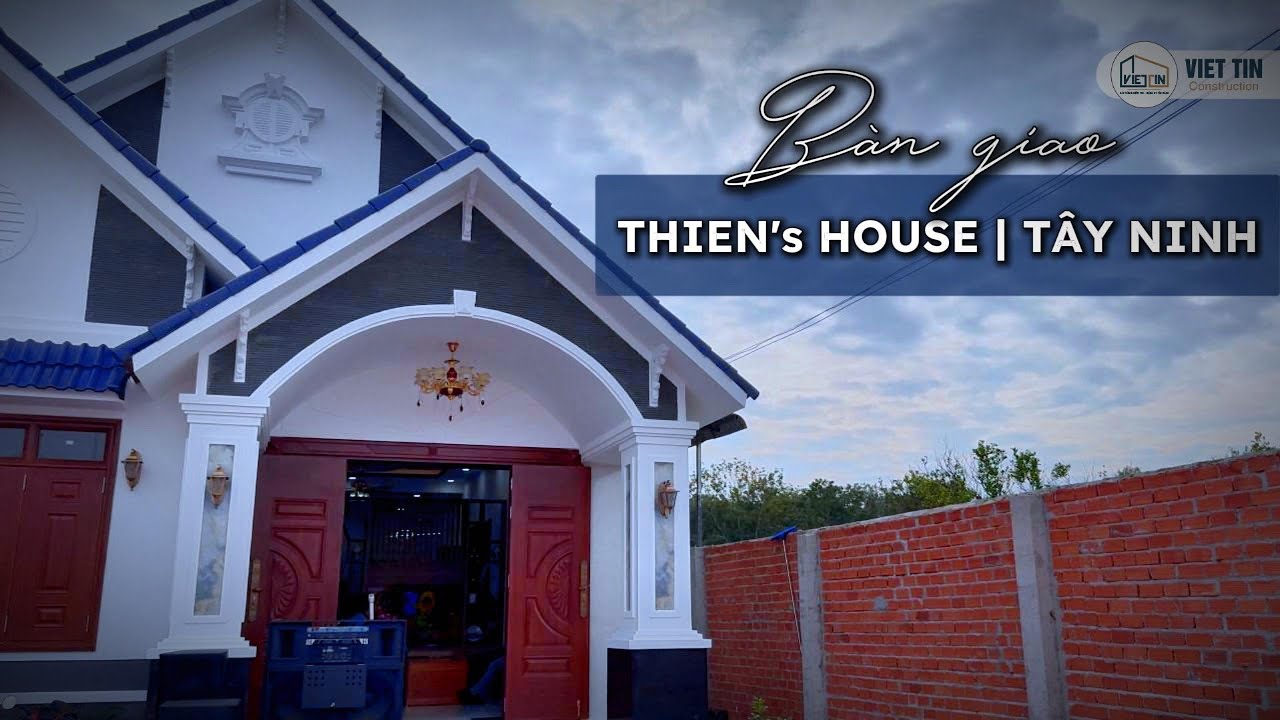 Ngôi Nhà Mái Thái Đẹp Như Mơ Tại Tây Ninh - Bàn Giao Hoàn Thiện Từ Việt Tín