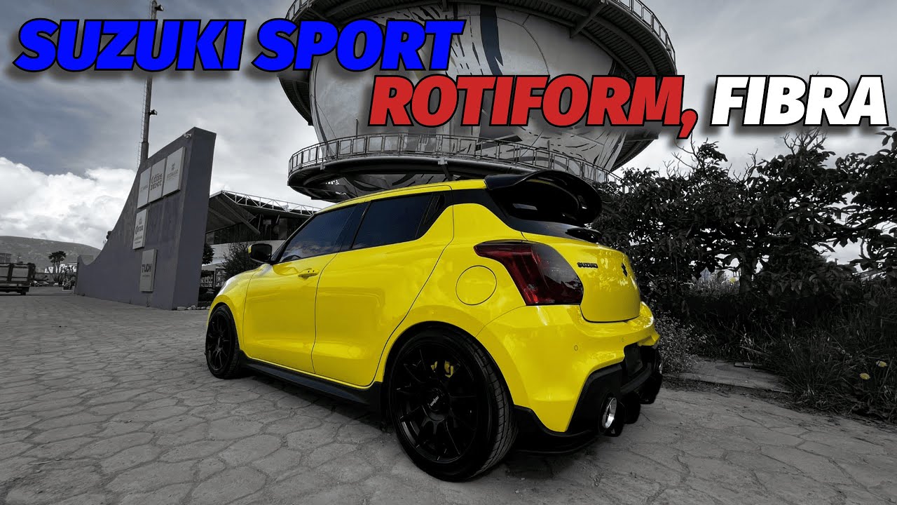 Rines Rotiform en Suzuki Swift Sport 2023 || ROBERTO MANCILLA