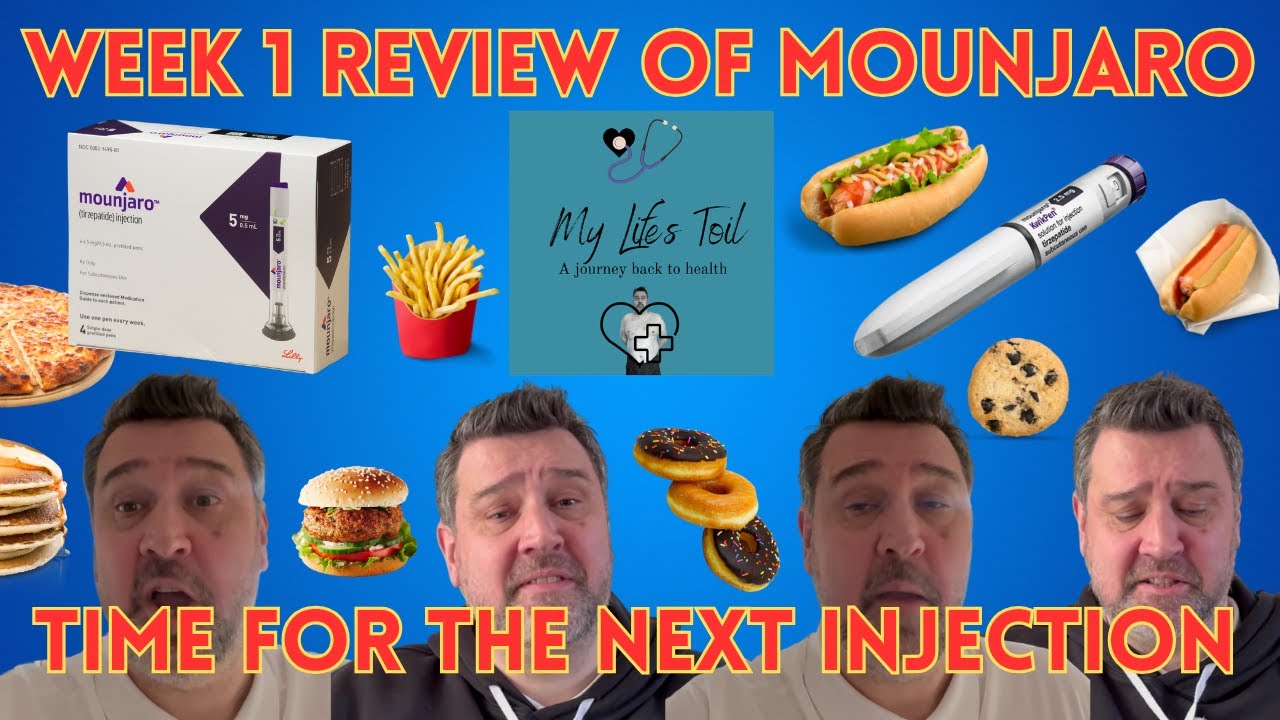 MOUNJARO WEIGHT LOSS PENS - FIRST WEEK DONE - Weigh in and chat