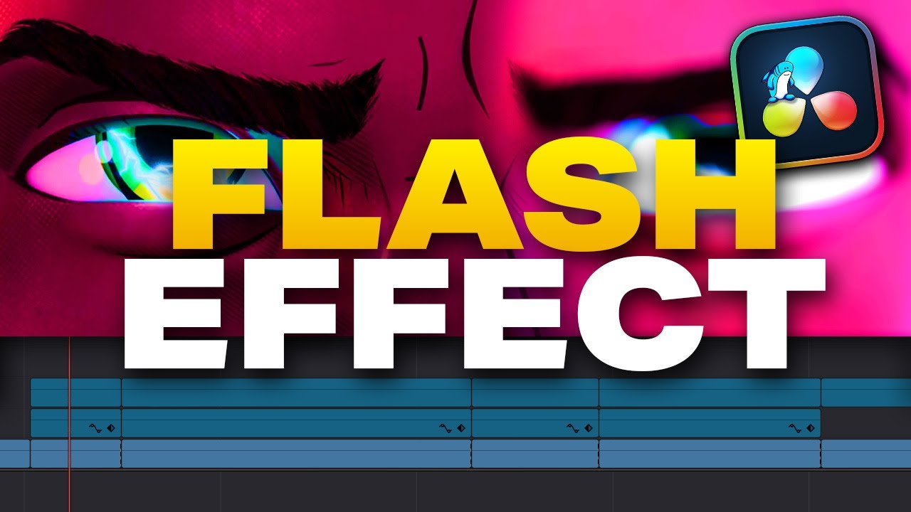 A Slightly More Advanced Camera Flash Effect in Davinci Resolve