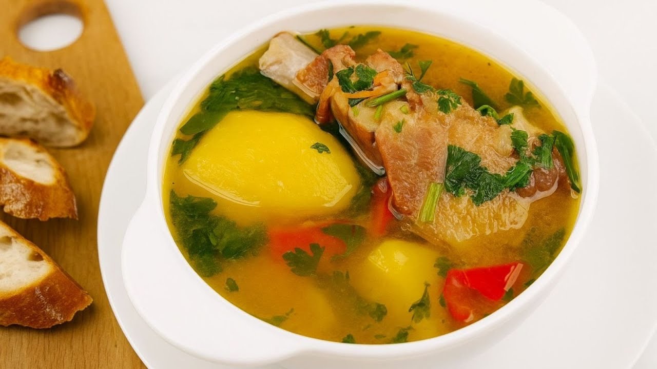 I cook SHURPA "incorrectly" in a saucepan, but it's VERY tasty/SOUP won't leave you indifferent