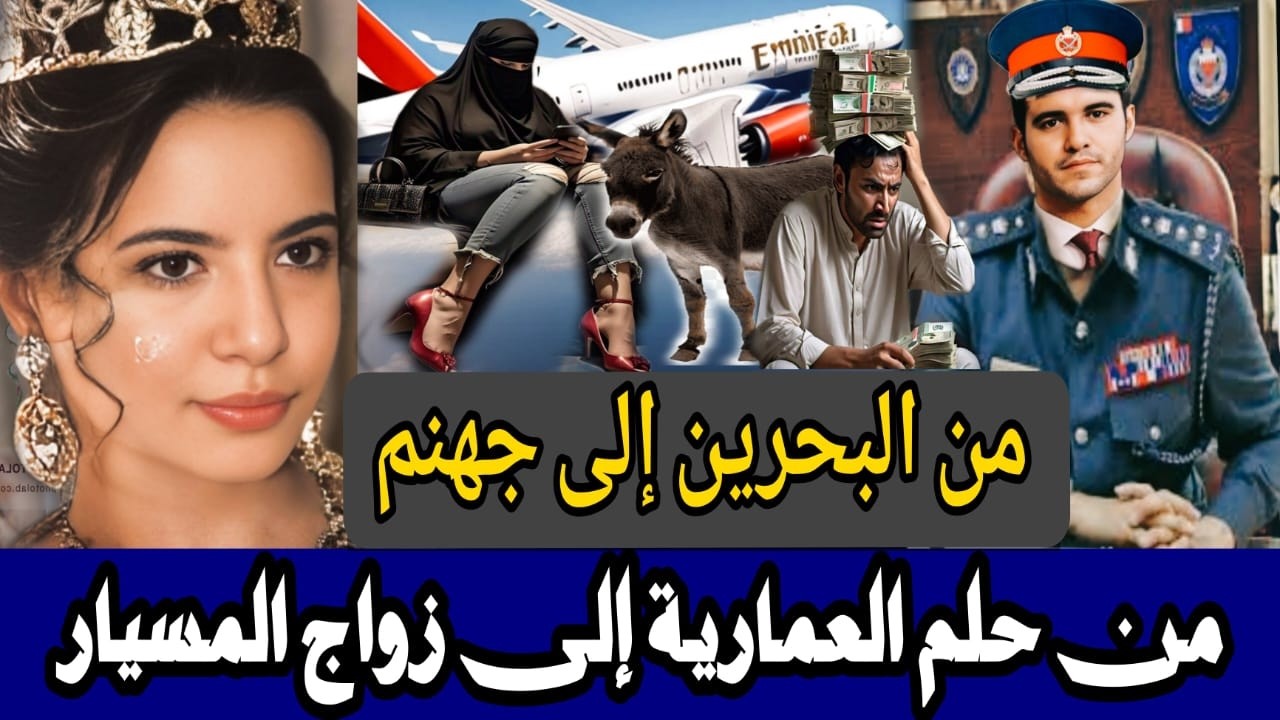 🚫 عروس سطات 🔞 تزوجت من لواء بحريني والصدمة كانت من المطار للسجن مباشرة 😱 حصريا على قناتي