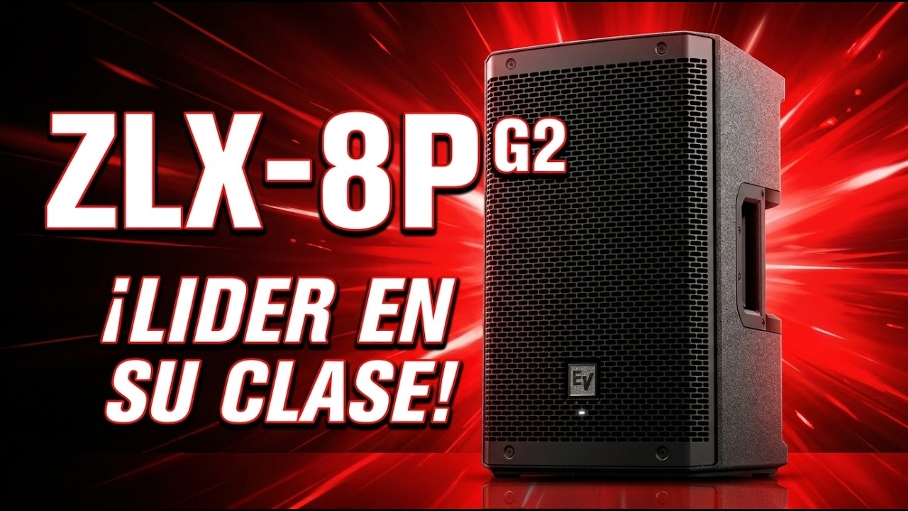 🔊🟢Super BOCINA AMPLIFICADA Bluetooth de 8 PULGADAS: ZLX 8P G2: