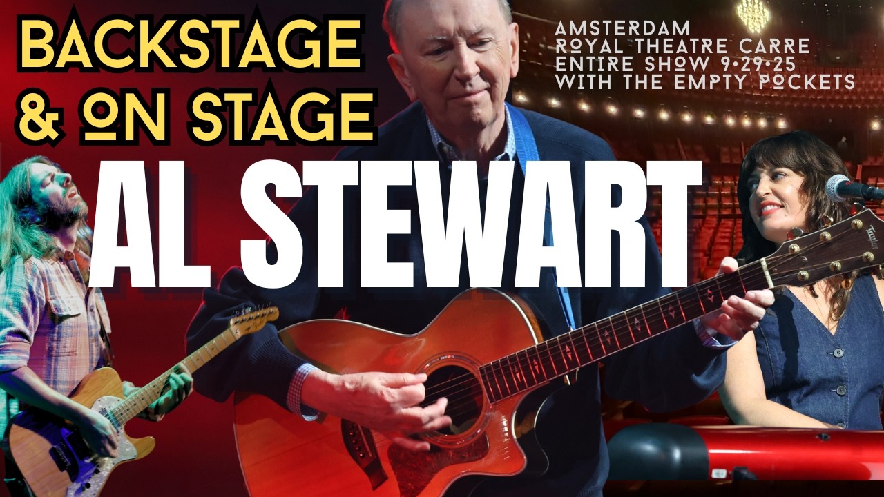 Al Stewart Live in Amsterdam 🎸 Backstage Access + Full Concert