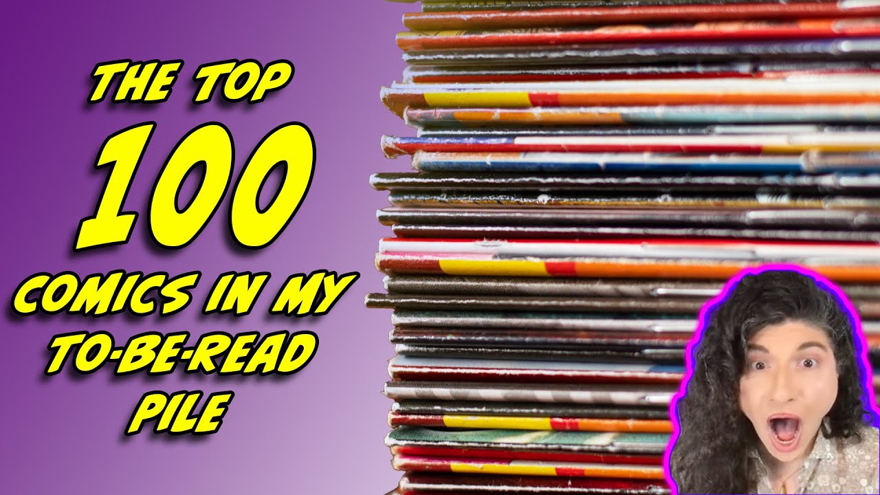 Krisis's Top 100 Runs to Read! My To-Be-Read Pile | Crushing Comics Live