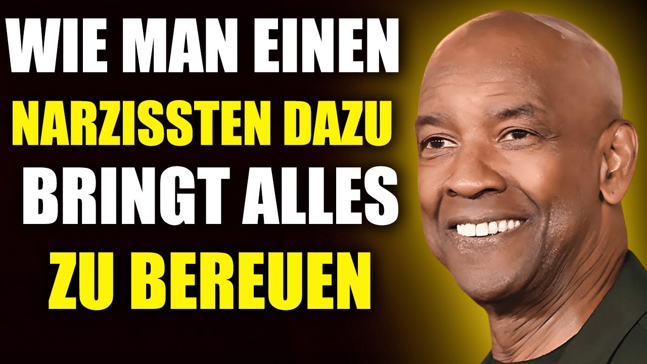 Göttlicher Plan Warum du einem Narzissten begegnest | Denzel Washington Motivationsrede