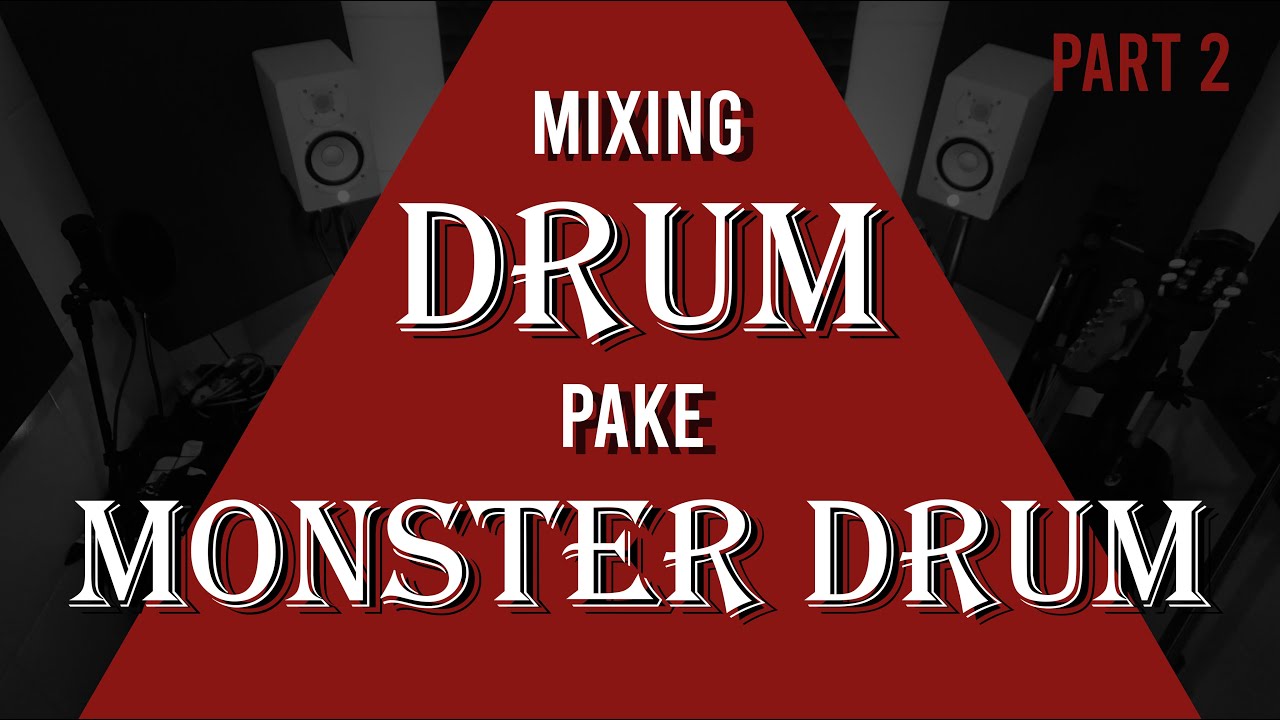 GRATIS‼️ Cobain Monster Drum Metal Kit ARTSONICA‼️| STUDIO ONE TUTORIAL