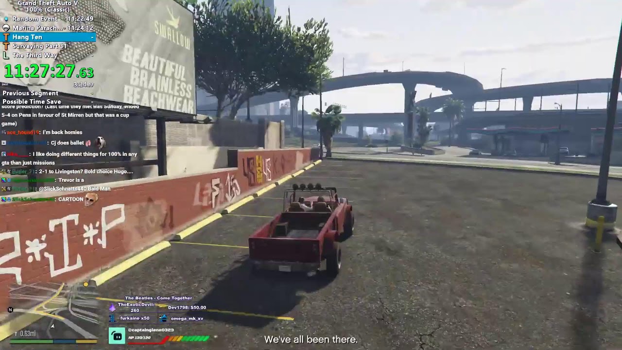 GTA V 100% Speedrun Practice Part 4
