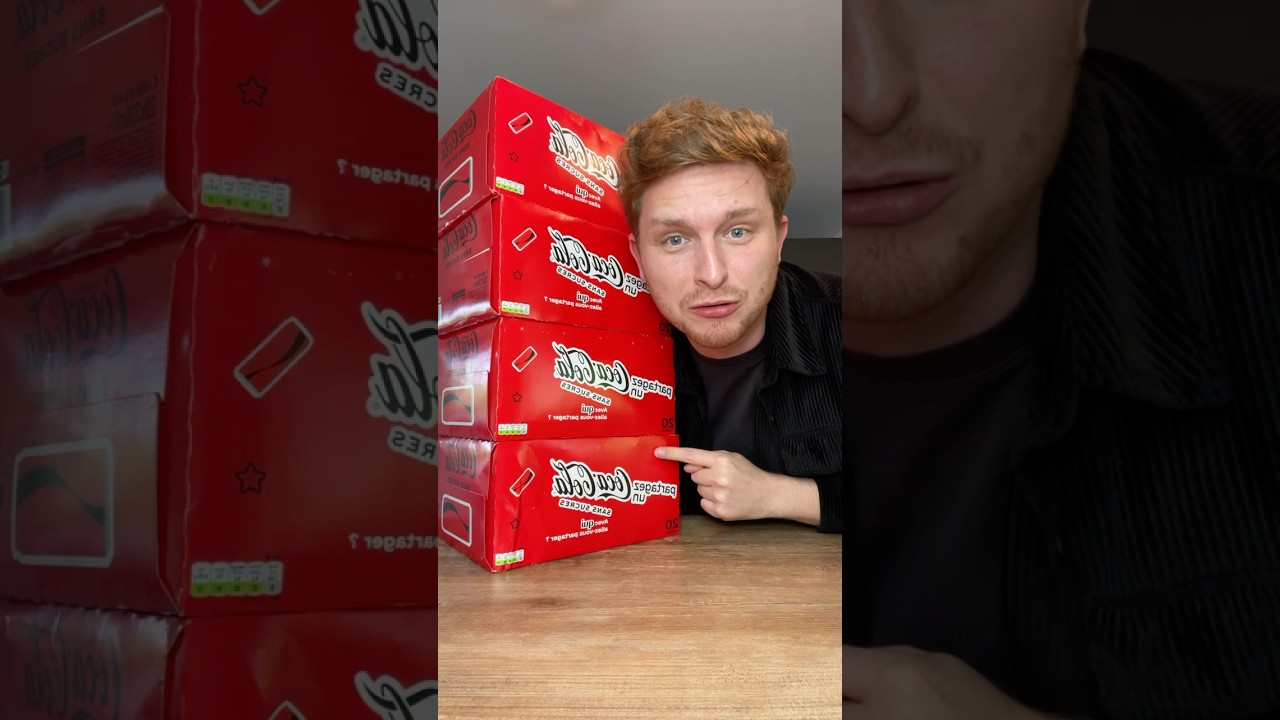 Il faut absolument que je trouve mon pr&eacute;nom sur une canette de Coca 😱✨ #degustation #food #coca