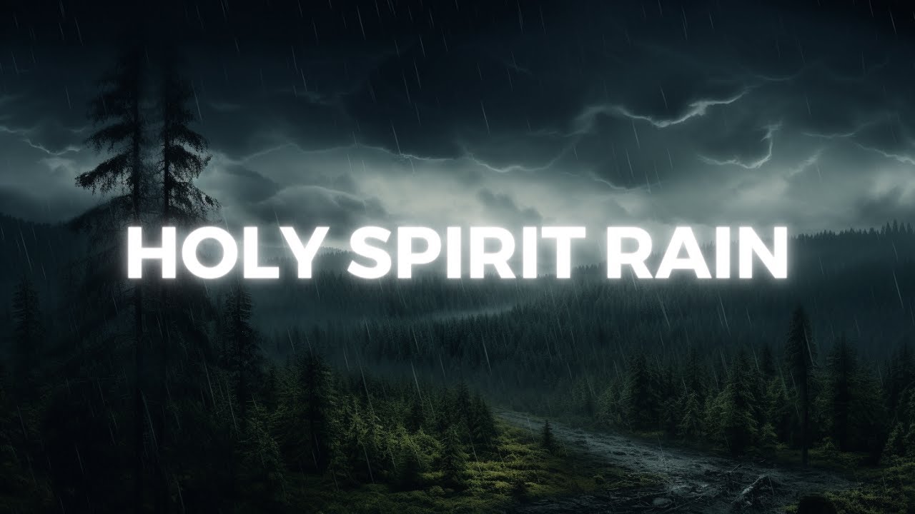 Worship Instrumental Music with Rain, Christian Instrumental Worship Music with Rain Sounds