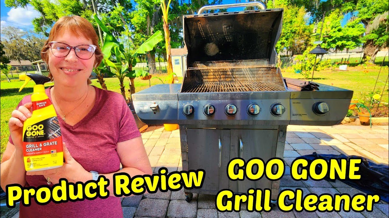 GOO GONE Grill and Grate Cleaner ♨️Product Review
