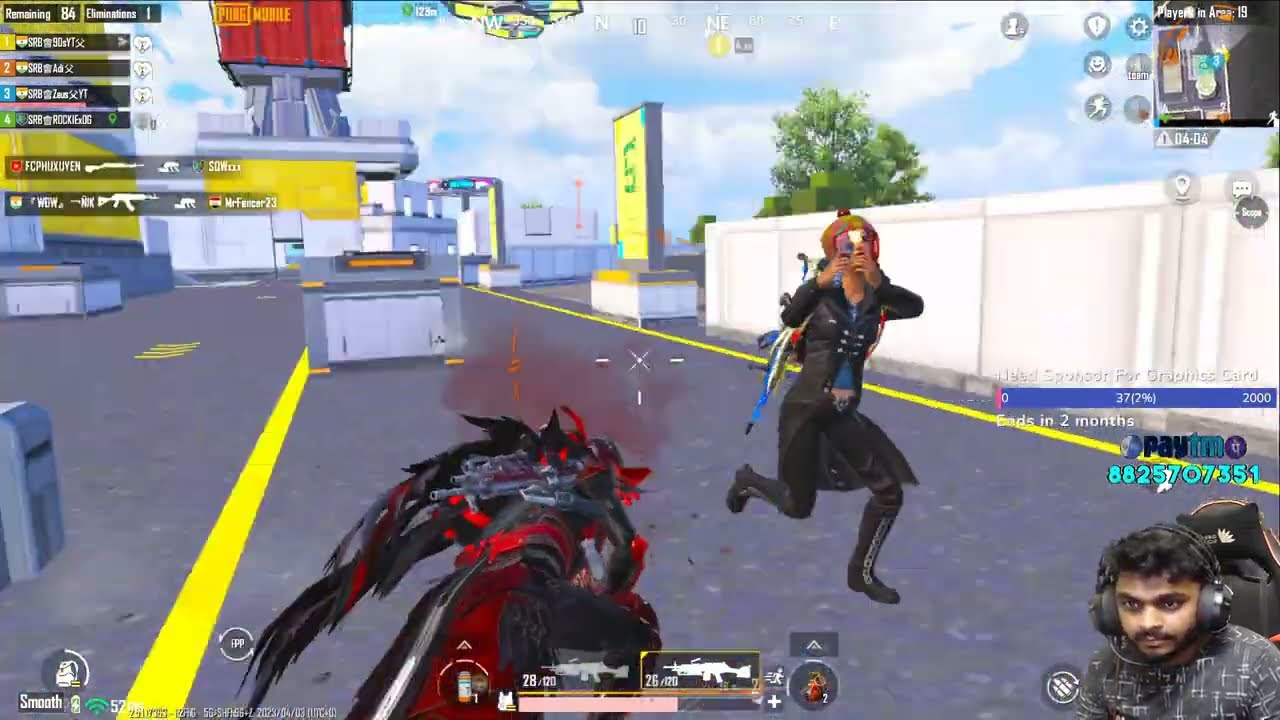 38 Kills , SRB Squad IS Back To Fire || Ultimate Rush Push #passionofgaming