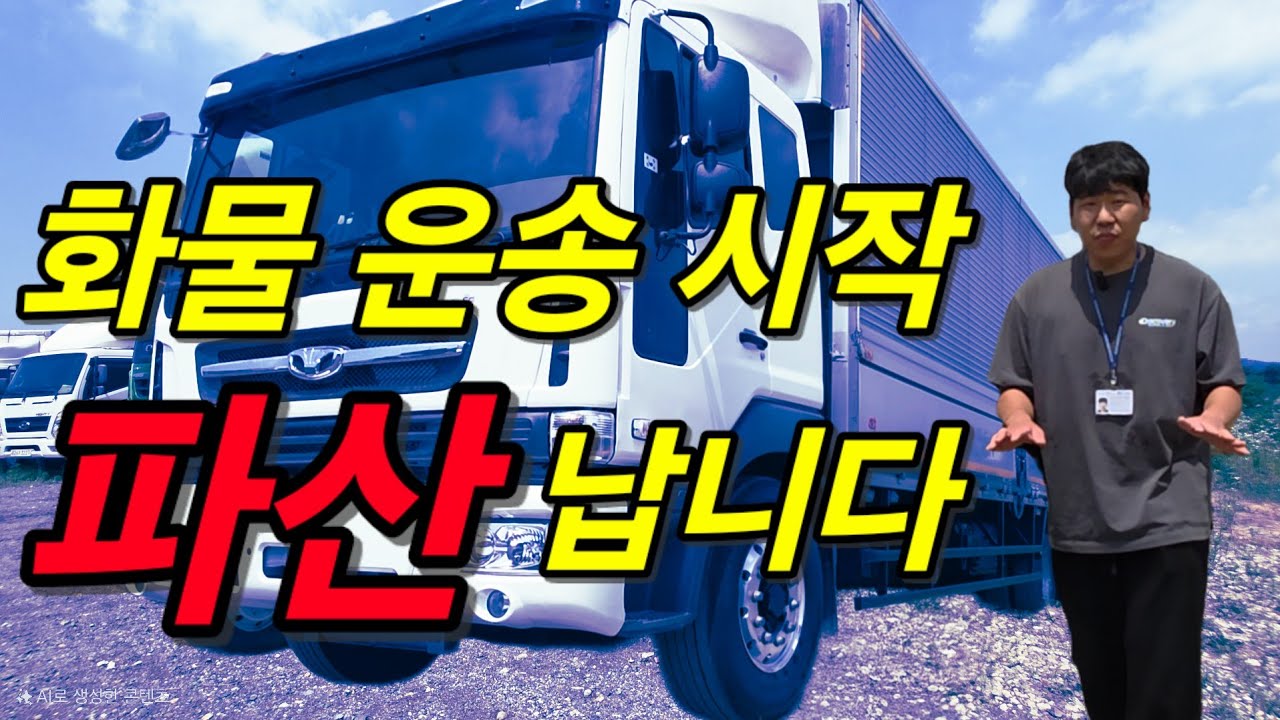 2025년 화물차 입문자 필수 가이드!! 어떤 차량이 정답일까?