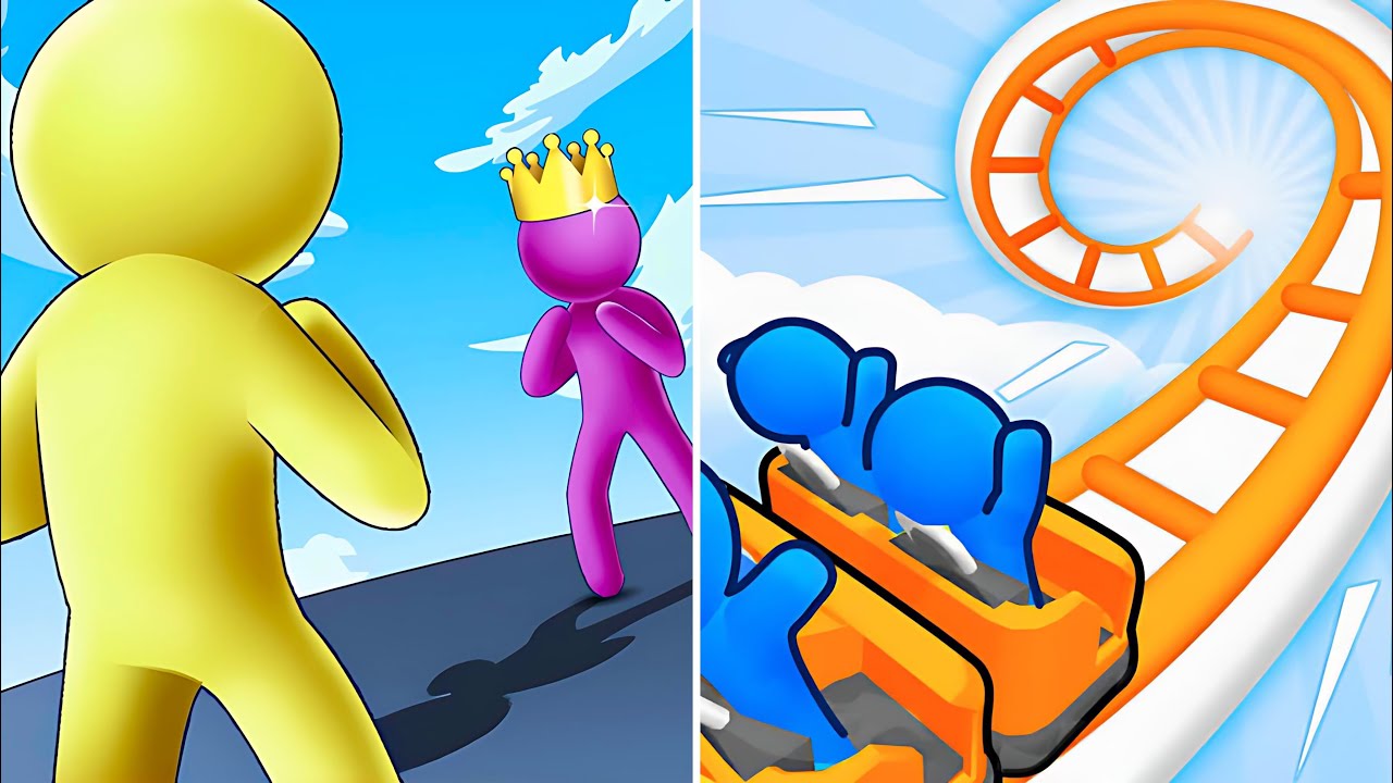 Giant Rush Vs Runner Coster🌺😍🌺Walkthrough Max Levels 9999 Mobile Gameplay HE11