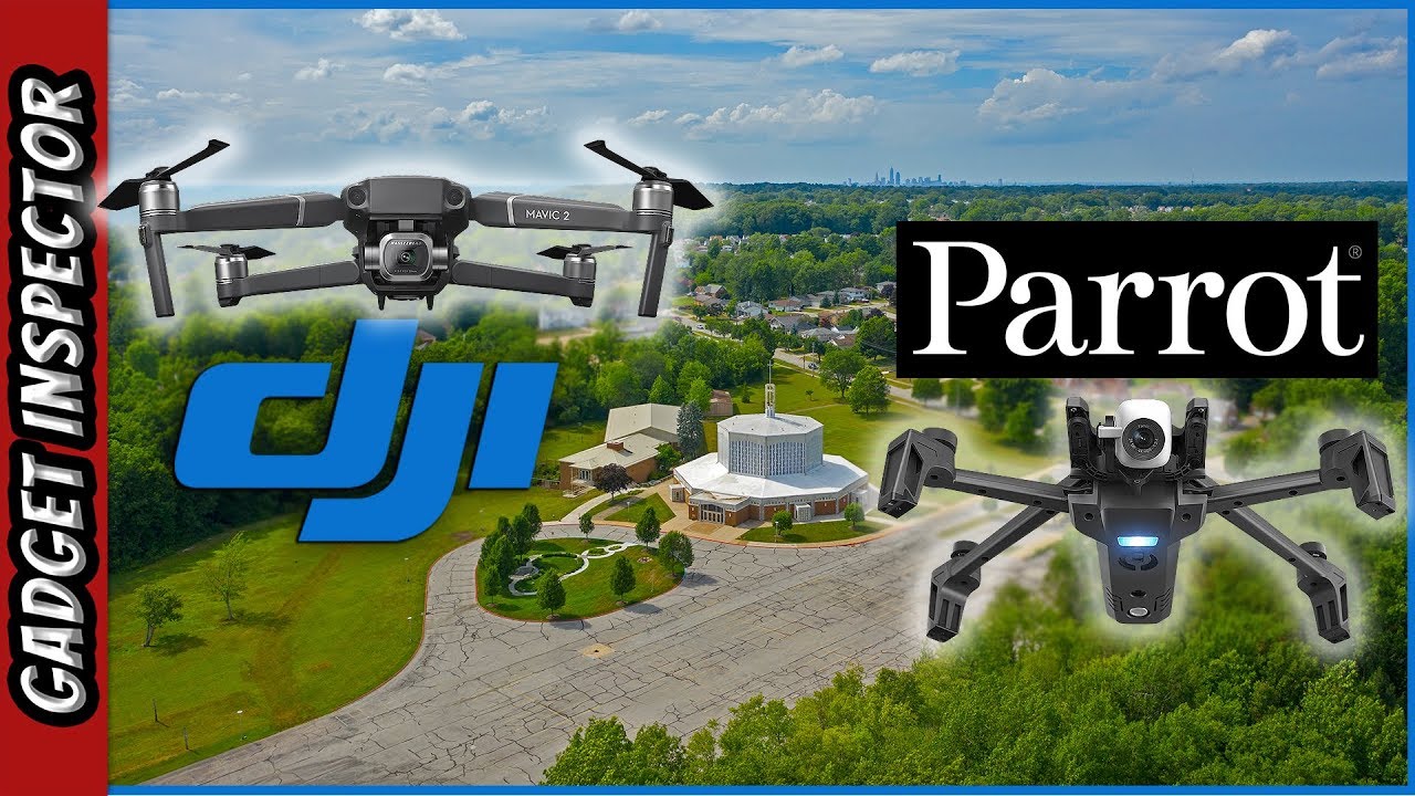 Battle of the Drones | DJI Mavic 2 Pro vs Parrot ANAFI