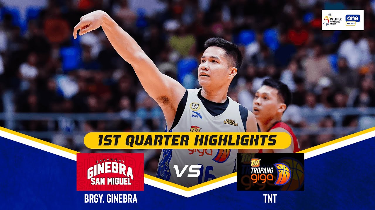 TNT vs. GINEBRA FINALS G4 | 1ST QUARTER HIGHLIGHTS | PBA SEASON 49 COMMISSIONER’S CUP