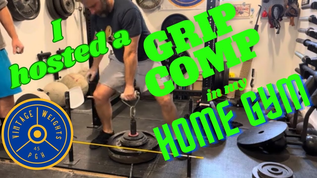 2023 King Kong Grip Challenge | Hosted in my Home Gym! | Lifts & Lessons Learned | Grip Strength