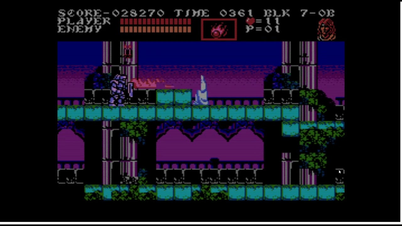 Castlevania 3 - my favorite level of the game / minha fase preferida do jogo