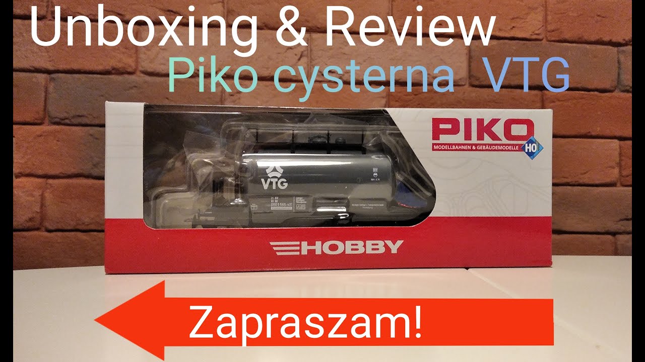 Cysterna VTG Piko Hobby H0 | Unboxing & Review