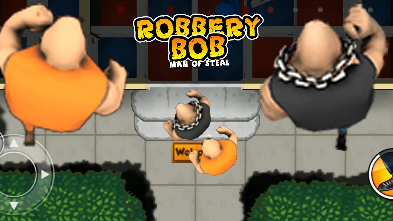 Robbery Bob Gameplay  Use TWO BIFFs Suit in Bonus Chapter 8-P1