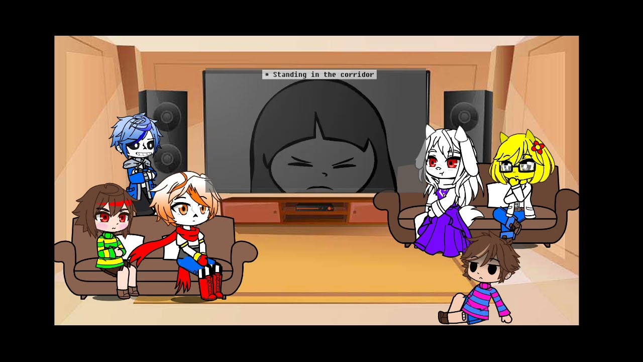 Реакция||Undertale||на||Glitchtale||1 сезон||1 и 2 серия||