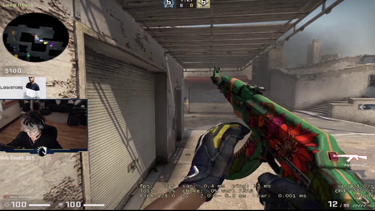 CSGO Twistzz stream POV |  Twistzz play EU FPL | De_Dust 2  - CSGO Twitch Clips