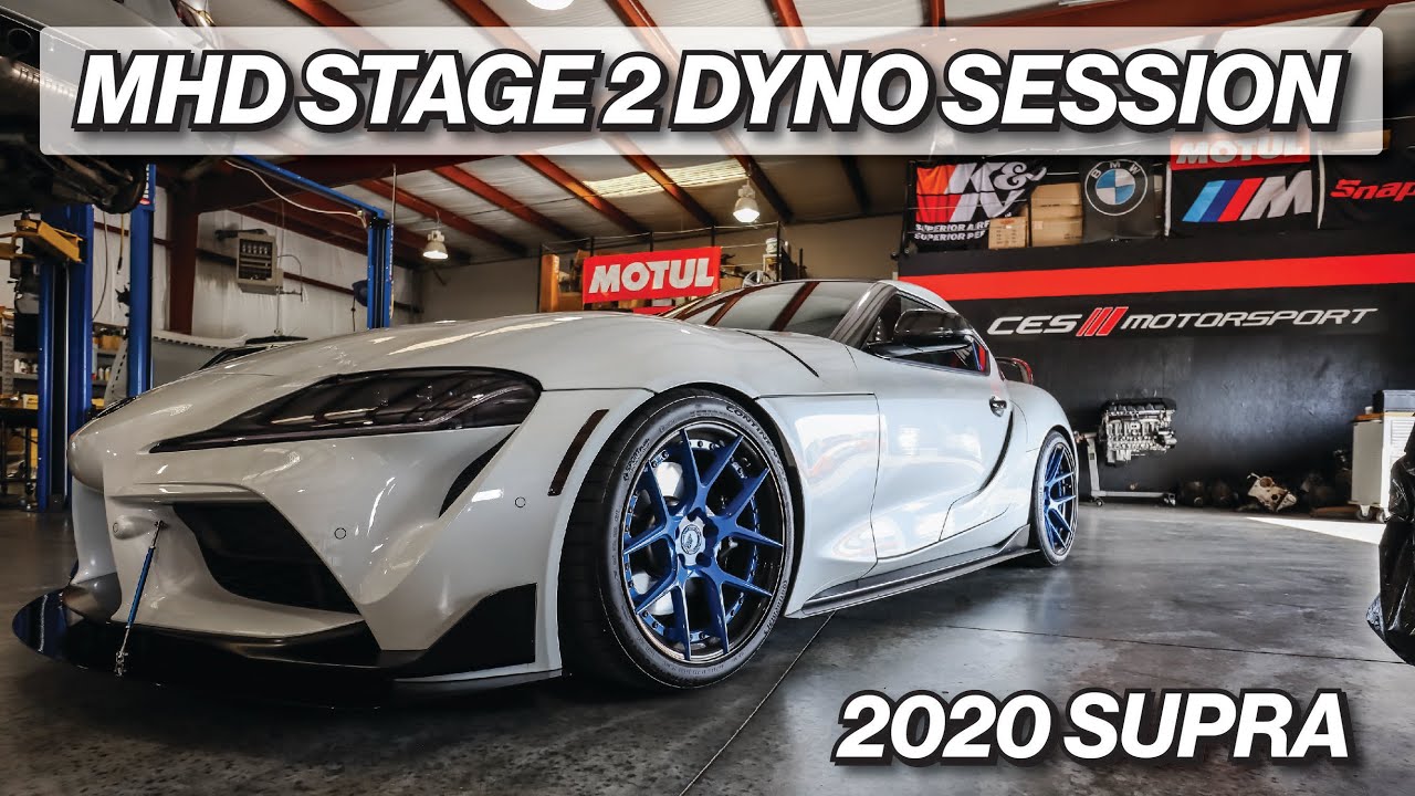 MHD VS BM3 TUNED SUPRA POWER NUMBERS! A DYNO SESSION WITH CES MOTORSPORT.