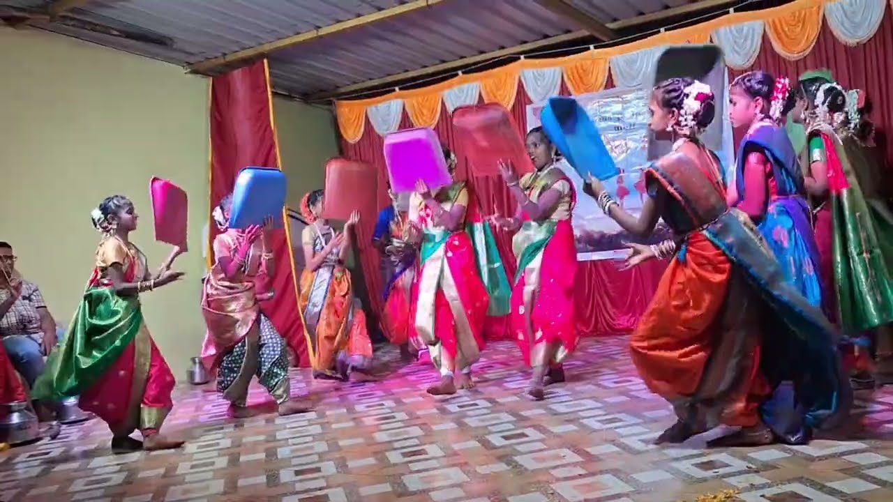 मंगळागौर | जि. प. शाळा पोचरी सांस्कृतिक कार्यक्रम 2026 | manglagour cover song 